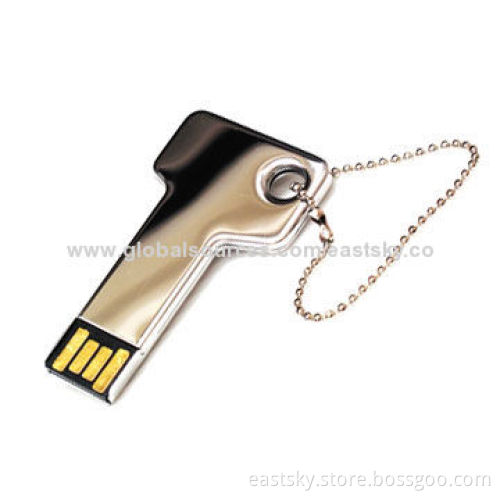 Key Style USB Flash Drive, ESU-C29, Up to 32GB Memory Capacity, NAND Flash, WaterproofNew